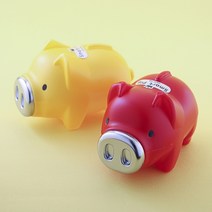 [KT알파쇼핑]2p 스마트 돼지저금통(중)/팬시점판매용 운동회사, 기본상품