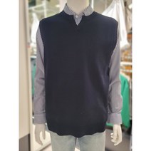 프로젝트M EPD1ER1800 남성 슬릿넥 스웨터 베스트