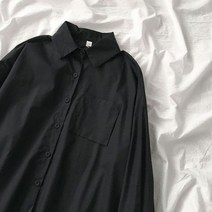 화이트 여성 학교 셔츠 패션 JK 프레피 스타일 봄 일본 긴 소매 여자 블랙 하라주쿠 버튼 업 숙녀 탑