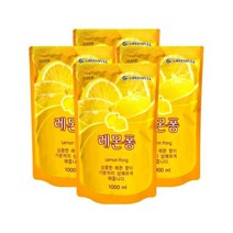 레몬퐁 주방세제1000ml 4개 업소용 가정용 도매