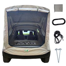 비캠프 루프탑 캠핑박람회 2021 휴대용 트럭 SUV 캠핑 트레일러 텐트 태양 쉼터 자동 캐노피 옥상 천막 야, 02 Dark Khaki