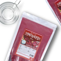 크랜베리 농축분말 미국산 500g HACCP 인증제품, 4+1개