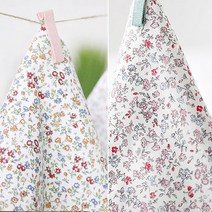 자투리 면30수 리버티잔꽃9072 택1, 면30수 리버티잔꽃9072다홍그린