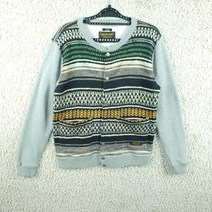 빈티지프렌/ [S]버튼 네이버후드 콜라보 코튼 블루종