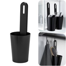 이케아 블랙 문구 사무 생활 용품 포켓 수납 거치대 걸이 고리 멀티 꽂이 홀더 보관 정리 통 용기 컵 주방 욕실 부엌 거실 잡화 소품 후크 칫솔 빗 인테리어 SKATTAN 스카톤