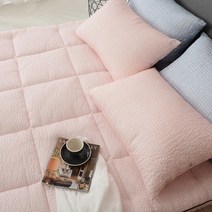 시원한 냉감 여름 시어서커 오싹 거실 침대 요 토퍼 카페트 러그 매트 패드 SS Q 논슬립 미끄럼 방지 화이트 블루 그레이 핑크