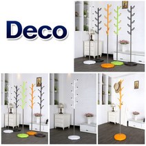 데코 칼라 스탠드행거_보급형 (나비/트리), 색상:오렌지|스타일:나비