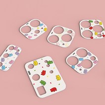 젤리곰 핸드폰 카메라 보호 필름 스마트폰 보호캡 아이폰14 프로 맥스 플러스 우체국택배, IPHONE 14, D.젤리베어구미클리어