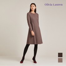 올리비아로렌 체크 핏앤플레어 원피스 VOCOAWWA131