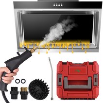 업소용 스팀 청소기 2000W 휴대용 스팀 청소기 고온 가압 증기선 주방 욕실 자동차 세탁기, 02 2000W_04 AU, 02 2000W_04 AU