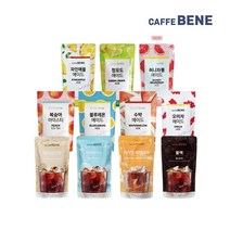 [카페베네] 파우치커피 20개 골라담기, 단품, 선택:파인애플에이드10팩|선택:복숭아 10팩