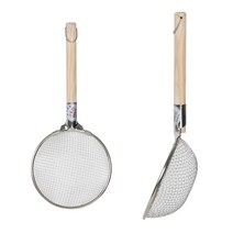 업소용건지기(목) BN 스텐 튀김 뜰채 주방 건지기, 5호, 1개