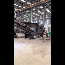 대형분쇄기 맞춤형 모바일 조 크러셔 건설 폐기물 암석 분쇄 모래 기계 산업 상업 대형 석재 분쇄기 액세서리 만들기, F.220350 호스트   11KW 모터