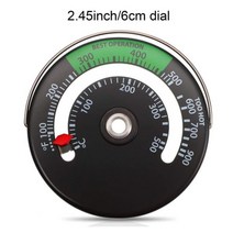 가정용화목난로6블레이드 스토브 팬 조용한 효율적인 열 분배 벽난로 로그 목재 버너 Ecofan 전원 겨울 따, 04 thermometer
