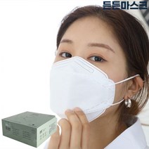 든든 KF94 마스크 대형 벌크포장 화이트 블랙 50매입, 50매