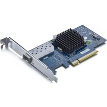 PCI-SFP-1 포트 10G PCI-E NIC 네트워크 카드 싱글 SFP+ 포트 PCI Express 이더넷 LAN 어댑터 지원 윈도우 서버/리눅스/VMware 인텔 X52