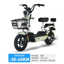 전기자전거 배달용 가성비 추천 배달 헬로 차 신국가규격 장거리 런닝킹 가벼운 여행 통근, 48V, 12아, h3plus 아보카도 그린 48v12ah 납산 선