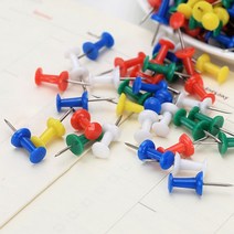 게시판 메모 보드 컬러 압정 압침 압핀 40P DD11689, [정품_상품선택^]