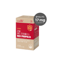 면역 케어 레드 프로폴리스 아연 셀렌 3중 기능성 브라질 레드 빨간, 1개월