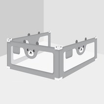 가드침대 침대 범퍼가드 헤드보드 침대에 대 한 높은 품질 아기 어린이 난간 울타리 장벽 조정 가능한 안전, 01 1.8m