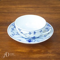 [빙엔그뢴달(B&G)] 찻잔(티잔 티컵)&투각소서, 1개