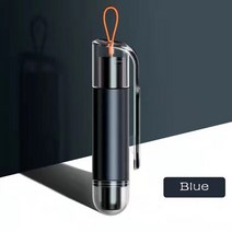 차비상탈출키트 차탈출도구 자동차 창 차단기 안전 해머 벨트 클립 커터 키 체인 유리 깨는 도구 소방관 탈, 02 파란