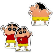 [주토이CL] 짱구 아크릴 연필꽂이 책상정리함 2종, 단품, 2.부리부리댄스