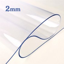 예피아 유리대용 큐매트두께2mm 투명매트, (8)   110 cm, (19)   210 cm