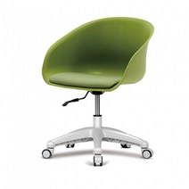 [에보니아] 로이 의자 회전발 패드포함/책상의자/디자인체어/식탁의자, 그린, 1개