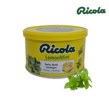 리콜라 스위스 허브캔디 레몬민트맛 100g 목캔디 허브사탕, 상세페이지 참조