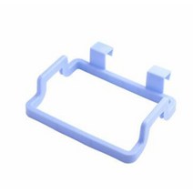 이케아 분리수거함 재활용 50l 가정용 새로운 친환경 주방 도어 백 걸이 스타일 캐비닛 스탠드 쓰레기 봉투 지원 홀더, 하늘색