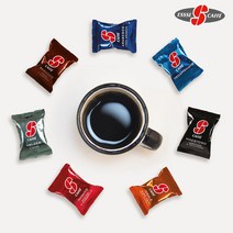 ESSSECAFFE 에쎄 카페 캡슐 커피머신 SISTEMA ESPRESSO S12, 바로코 캡슐100개