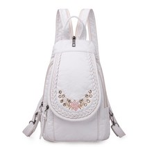 cs mall 여성용 소가죽 백팩 LZ454