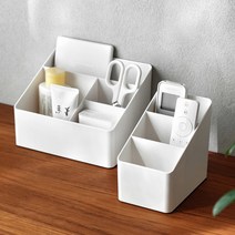 다커버 3 4칸 데스크 오거나이저, 4칸 데스크오거나이저, 핑크