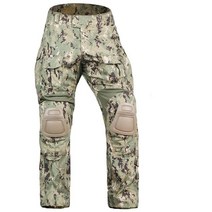 EMERSONGEAR Gen3 페인트볼 바지 무릎 패드 포함 밀리터리 컴뱃 육군 에어소프트 BDU 팬츠 셔츠 레인저 그린 484861, Aor2_X-Large
