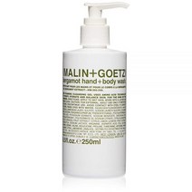 Malin Goetz 에센셜 베르가못 핸드 바디워시 정화 남성 여성용 모든피부 타입용 심지어 민감성용 버겨짐이나 자극 하지 않고 채식주의인 251.4ml(8.5온스)., 8.45 Fl Oz (Pack of 1)