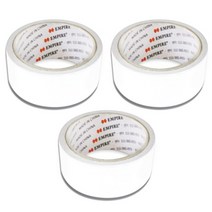 엠파이어 산업용 양면테이프 48mm x 10m, 화이트, 9개입