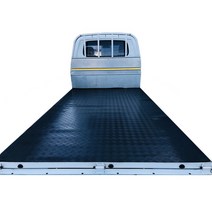 몬스터카매트 포터2 봉고3 적재함 바닥고무매트 ev 라보 다마스 1톤 냉동탑차 내장탑차 택배, 그레이, 라보 일반 1330x1940, 한국지엠