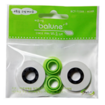 바르네수정테이프리필 BCT-1158R 4058R 바르네리필 수정액 화이트 볼펜지우개 사무용 학생용 리필, 10봉 1통