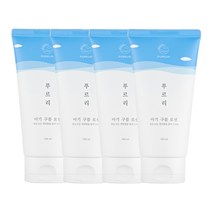 코리아나 푸르리 보습 로션 피부 장벽 강화 건조 판테놀 세라마이드 알란토인 진정 유아 태열 땀띠 케어 어른 추천 베이비 아기 바디 얼굴, 4개, 160ml