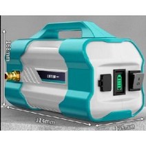 미니 양수기 충전 소형 농업용양수기 텃밭물주기, 129AH 듀얼모터 + 30m 튜브