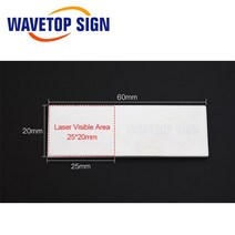 IR 감지 정렬 카드 적외선 조광기 시각화 교정기 YAG 1064nm 용 세라믹 플레이트 파이버 레이저 LED 다, 한개옵션0