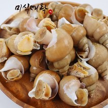 미식애락 동해안 자연산 자숙 생물 급냉 백 고동 백 골뱅이 1Kg, 급냉 백고동 1kg(소) - 40~60미