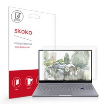 스코코 갤럭시북 플렉스 알파 15인치 NT750QCR NT750QCJ 도화지 종이질감 액정보호필름, 단품