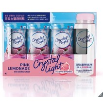 CRYSTAL LIGHT 핑크 레모네이드 13.7g x 18, 단품