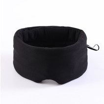 수면 안대 1pcs 3d 마스크 아이 마스크 눈가리개 커버 아이 패치 소프트 휴대용 가리개 여행용 남여공용 꿀잠 약국, 검은색