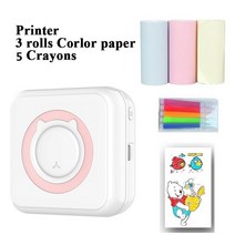 인생네컷 기계 스티커 사진기 스마트폰 사진 인화기 휴대용 미니 검색 인쇄 포켓 학생 잘못된 질문 프린터 무선 블루투스 안드로이드 ios 프린터 미니 프린터 156, 팩 7