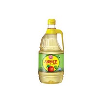 건강식품 살균 소스 1.8L 발효식품 술 요리 숙성 천연 조미료 오뚜기 사과식초 6개 W7A1326 1 식초 종류:, 1, 본상품선택
