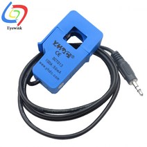 차폐 트랜스 오디오 YHDC SCT-013 0-100A 폐쇄 전류 변압기 SCT013 비침습성 AC 센서 코어, [07] 10A 1V, 07 10A 1V