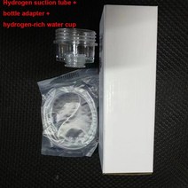 수소수 생성기 정수 알칼리 이온수 전해수기 티타늄 휴대용 수소가 풍부한 물 컵 물 이온화 장치 메이커발전기 슈퍼 산화 방지제 orp 수소 물병 420ml, 1 세트